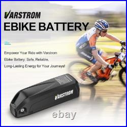 Varstrom 48V16AH Electric Bicycle Battery with 30A BMS 1000+cycles for 48V Motor