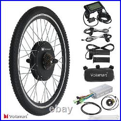 Voilamart 24 48V Electric Bicycle Conversion Kit Rear Wheel E-Bike Motor with LCD