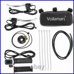 Voilamart 261500W Electric Motor Bicycle Conversion Kit Rear Wheel E Bike withBag