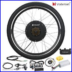 Voilamart 26 1500W Electric Bicycle Conversion Kit EBike Rear Wheel 48V Cycling
