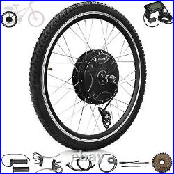 Voilamart 26/28 E Bike Electric Bicycle Motor Conversion Kit Front Rear Wheel