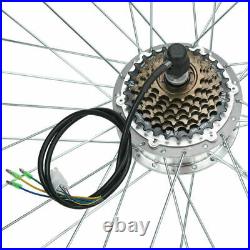 Voilamart 26 36V 500w Electric Bicycle Conversion Kit E Bike Rear Wheel Motor