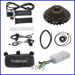 Voilamart 26 48V 1OOOW Rear Wheel Electric Bicycle Motor Conversion Kit E Bike