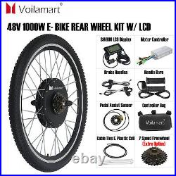 Voilamart 26 Electric Bicycle Motor Conversion Kit Ebike Front Rear Wheel Hub