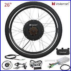 Voilamart 26 Electric Bicycle Motor Conversion Kit Rear Wheel EBike Cycling Hub