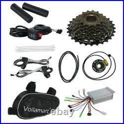 Voilamart 26 Rear Wheel Electric Bicycle 36V 500W Motor Conversion Kit E Bike