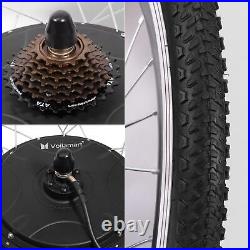 Voilamart 26 Waterproof Ebike Rear Wheel LCD Electric Bike Motor Conversion Kit