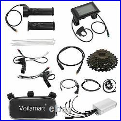 Voilamart 26'' Waterproof Electric Bicycle Ebike Rear Wheel Conversion Motor Kit