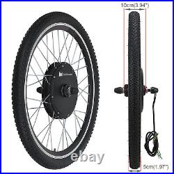 Voilamart 28 Electric Bicycle Conversion Kit 1000W Front Wheel Motor EBike +Bag