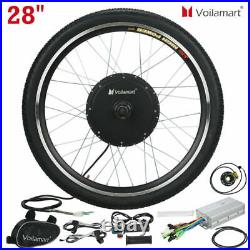 Voilamart 28 Front Electric Bicycle E-bike Wheel Motor Conversion Kit 48V 1000W