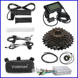 Voilamart 28 Rear Wheel Motor Electric Bicycle E-Bike Conversion Kit withLCD Hub