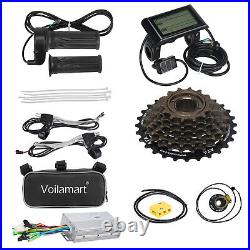 Voilamart 48V 1500W Electric Bicycle Motor Conversion Kit E-Bike Rear Wheel 26'