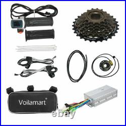Voilamart 48V Electric Bicycle Motor Conversion Kit E Bike Rear 26 Wheel Hub