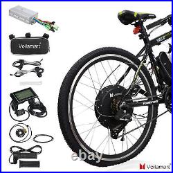 Voliamart 28(700C) Rear Wheel Motor Electric Bicycle Ebike Conversion Kit withLCD