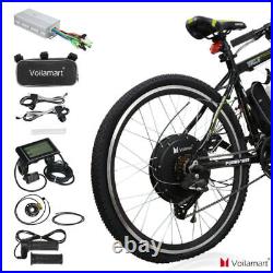 Voliamart 28 700C Wheel Rear Motor Electric Bicycle Ebike Conversion Kit withLCD