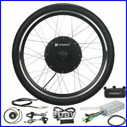 Voliamart Electric Bicycle Kit 48V 26'' Front Wheel E-Bike Motor Conversion Hub