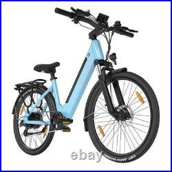 WITAMBIKE W275 Electric Bike BAFANG 250W Motor 36V13AH 27.5 Ebike 100KM 7-Speed