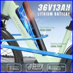 WITAMBIKE W275 Electric Bike BAFANG 250W Motor 36V13AH 27.5 Ebike 100KM 7-Speed