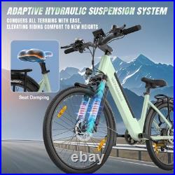 WITAMBIKE W275 Electric Bike BAFANG 250W Motor 36V13AH 27.5 Ebike 100KM 7-Speed