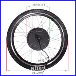 Waterproof 26 Rear Wheel Electric Bicycle Conversion Kit with LCDE-bike 48V Motor Waterproof 26 Rear Wheel Electric Bicycle Conversion Kit with LCDE-bike 48V Motor