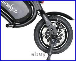 Windgoo B3 Folding E Bike 350W motor Electric Scooter Bicycle Black