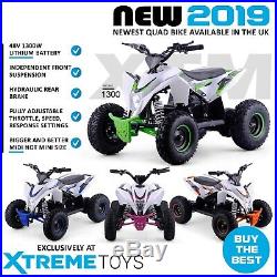 Xtreme Xtm Racing 48v Electric Quad Bike / Childs / Kids / New / Atv 1300w Motor