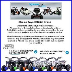 Xtreme Xtm Racing 48v Electric Quad Bike / Childs / Kids / New / Atv 1300w Motor