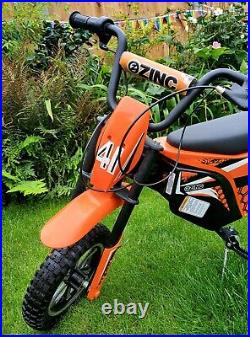 ZINC Kids Electric Pit Bike- 20 kmh- 250 kw motor- 1yr old- Motocross- motorbike