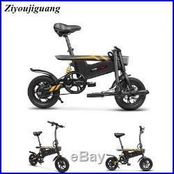 Ziyoujiguang T18 12 Folding Electric Bicycle E-Bike 250W Power Motor 25KM/H EU